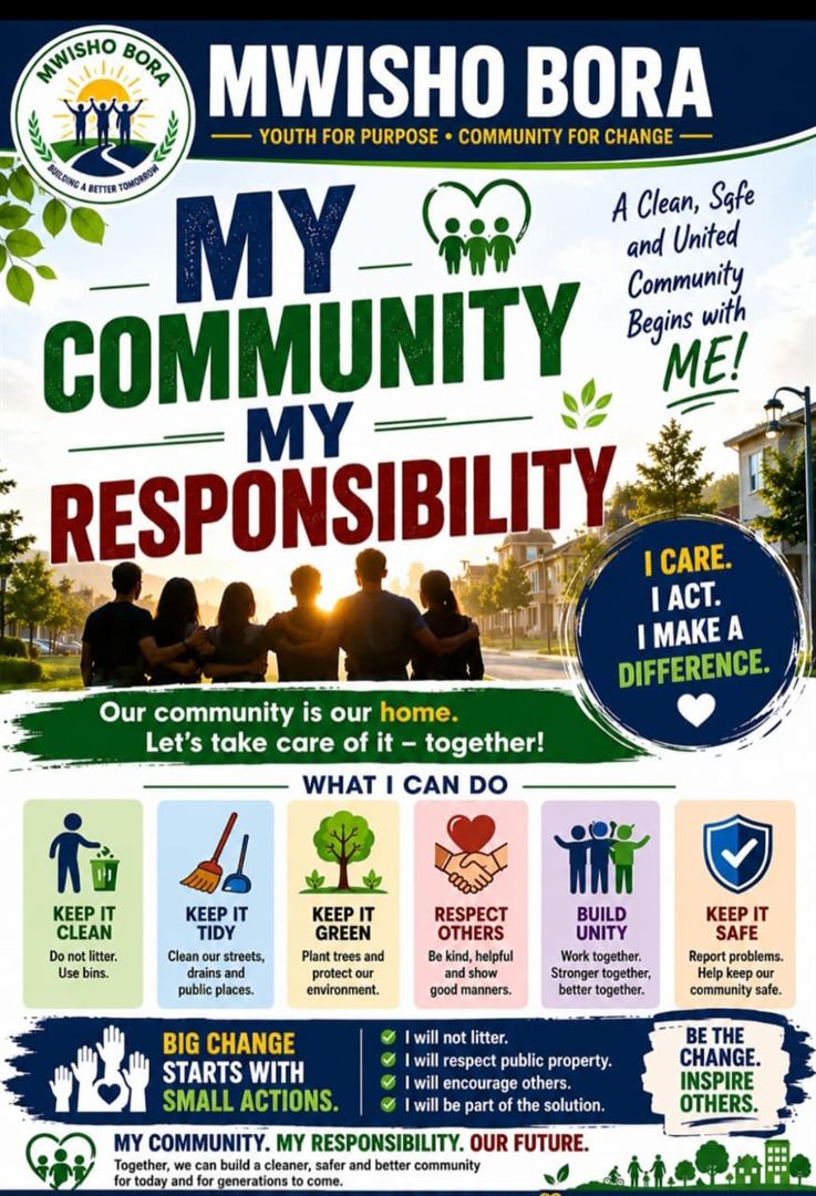 My Community My Responsibility poster
